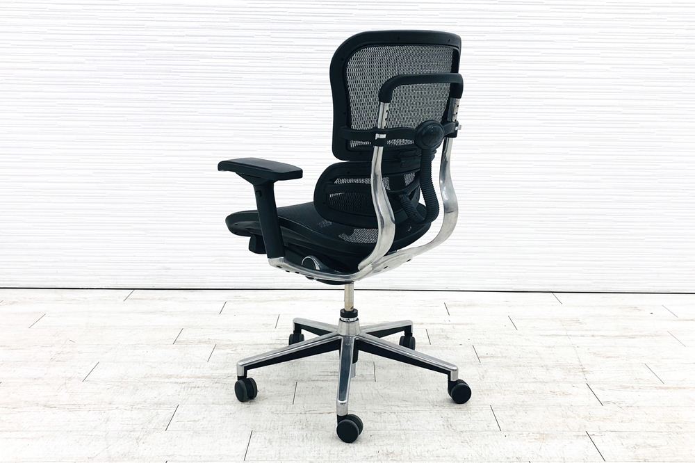 エルゴヒューマン ベーシック ミドルバック ergohuman 中古 中古チェア 高機能チェア メッシュ ブラックの画像