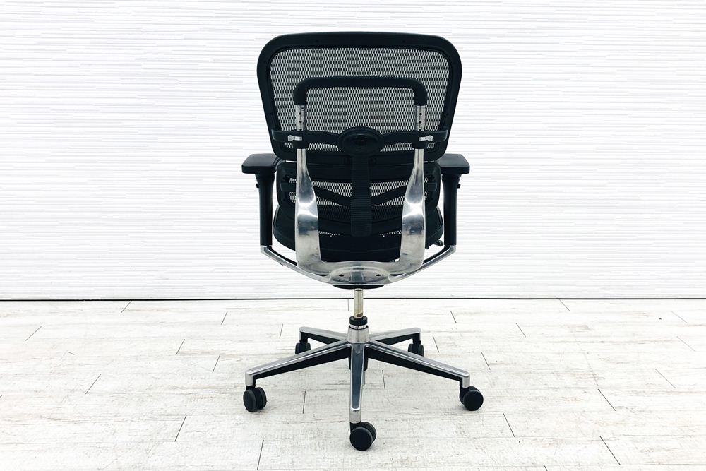 エルゴヒューマン ベーシック ミドルバック ergohuman 中古 中古チェア 高機能チェア メッシュ ブラックの画像