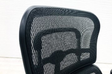 エルゴヒューマン ベーシック ミドルバック ergohuman 中古 中古チェア 高機能チェア メッシュ ブラックの画像