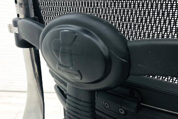 エルゴヒューマン ベーシック ミドルバック ergohuman 中古 中古チェア 高機能チェア メッシュ ブラックの画像