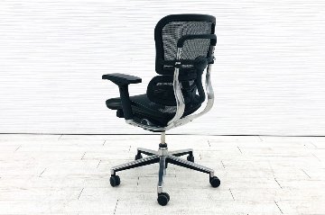 エルゴヒューマン ベーシック ミドルバック ergohuman 中古 中古チェア 高機能チェア メッシュ ブラックの画像