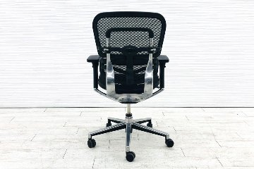 エルゴヒューマン ベーシック ミドルバック ergohuman 中古 中古チェア 高機能チェア メッシュ ブラックの画像