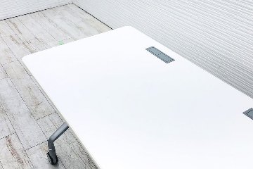コクヨ ミーティングテーブル 中古 会議机 折りたたみテーブル 中古オフィス家具 ネスティングテーブル 1800/600/720の画像