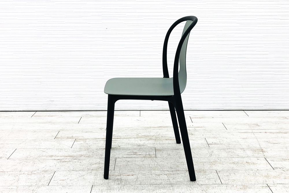 ヴィトラ ベルヴィルチェア 中古 Vitra Belleville Chair ロナン＆エルワン・ブルレック モスグレー 550/500/830の画像