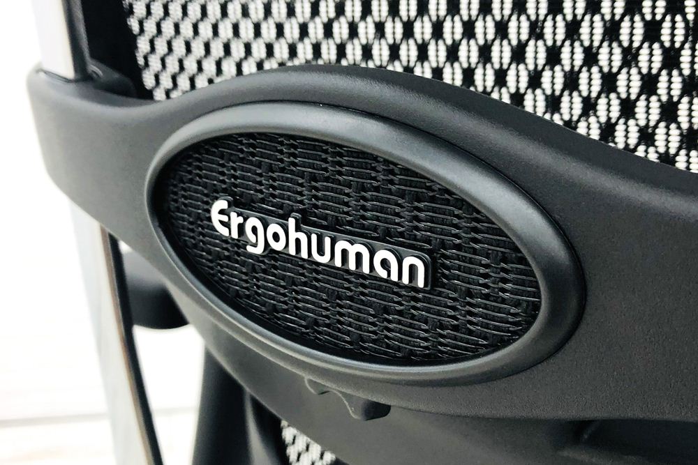 【未使用品】 自社保証有 エルゴヒューマンプロ2 中古 ヘッドレスト付き ergohuman PRO2 HIGH Type 中古オフィス家具 BKフレーム ブラックの画像