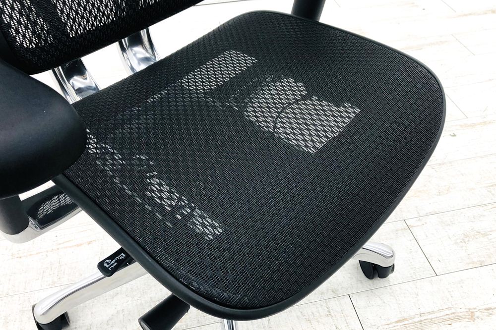 オフィスチェア Ergohuman PRO2 High Type　ブラック ※未使用品 エルゴヒューマンプロ2 メッシュ ハイタイプ | 中古オフィス家具専門店