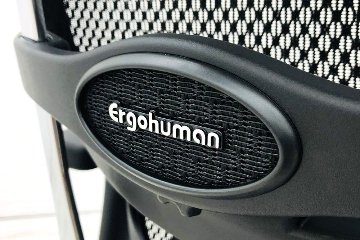 【未使用品】 自社保証有 エルゴヒューマンプロ2 中古 ヘッドレスト付き ergohuman PRO2 HIGH Type 中古オフィス家具 BKフレーム ブラックの画像