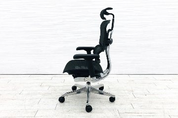 【未使用品】 自社保証有 エルゴヒューマンプロ2 中古 ヘッドレスト付き ergohuman PRO2 HIGH Type 中古オフィス家具 BKフレーム ブラックの画像