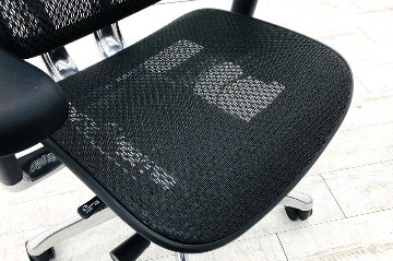 【未使用品】 自社保証有 エルゴヒューマンプロ2 中古 ヘッドレスト付き ergohuman PRO2 HIGH Type 中古オフィス家具 BKフレーム ブラックの画像