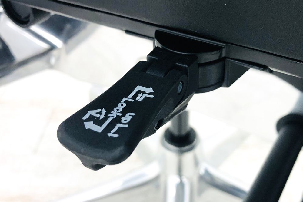 【未使用品】 自社保証有 エルゴヒューマンプロ2 オットマン 中古 ヘッドレスト付き ergohuman PRO2 Ottoman 中古オフィス家具 BKフレーム ブラックの画像