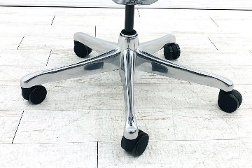 【未使用品】 自社保証有 エルゴヒューマンプロ2 オットマン 中古 ヘッドレスト付き ergohuman PRO2 Ottoman 中古オフィス家具 BKフレーム ブラックの画像