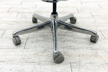 【未使用品】 自社保証有 エルゴヒューマンプロ2 オットマン 中古 ヘッドレスト付き ergohuman PRO2 Ottoman 中古オフィス家具 GYフレーム ホワイトメッシュの画像