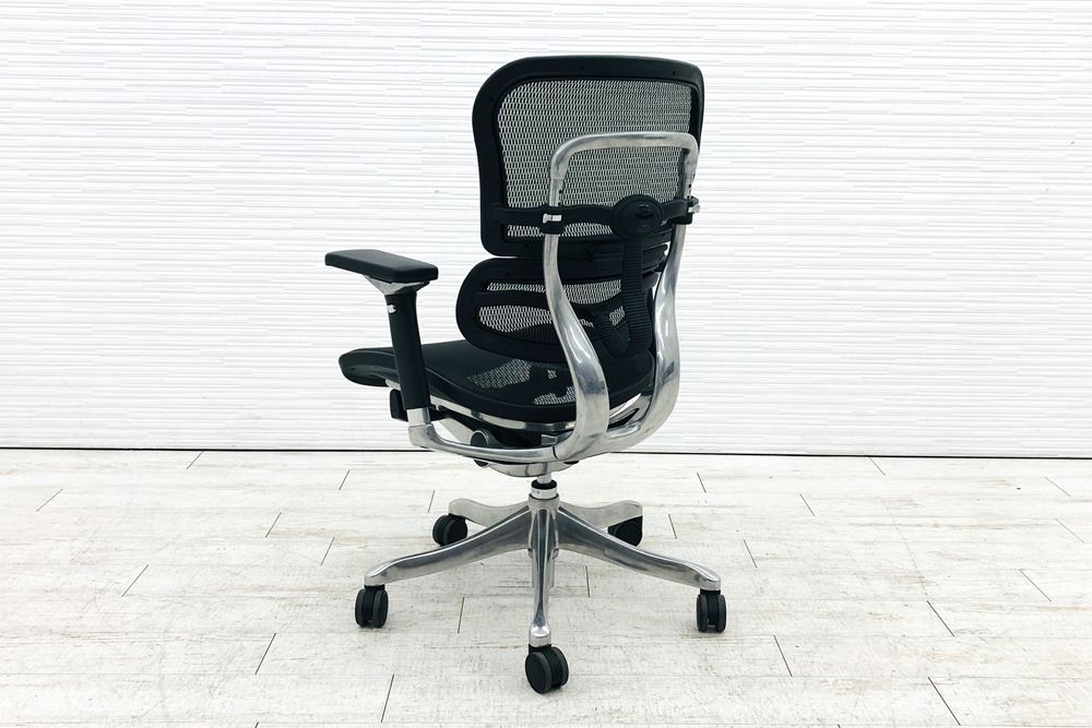 エルゴヒューマン プロ 中古 ミドルバック ergohuman Pro 中古チェア 高機能チェア メッシュ ブラックの画像