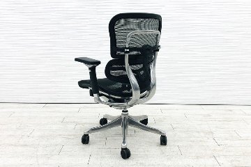 エルゴヒューマン プロ 中古 ミドルバック ergohuman Pro 中古チェア 高機能チェア メッシュ ブラックの画像