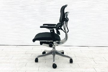エルゴヒューマン プロ 中古 ミドルバック ergohuman Pro 中古チェア 高機能チェア メッシュ ブラックの画像