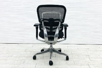 エルゴヒューマン プロ 中古 ミドルバック ergohuman Pro 中古チェア 高機能チェア メッシュ ブラックの画像