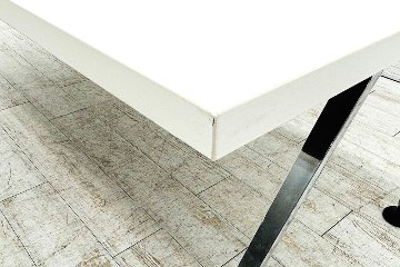ヴィトラ アドホック Vitra 中古 小型会議テーブル W2000 幅2000 ミーティングテーブル 会議机 中古オフィス家具 ホワイト 2000/1000/700の画像