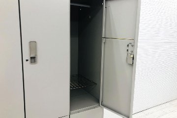 6人用ロッカー スチール 6人用 ロッカー イトーキ 中古 収納家具 縦型ロッカー シリンダー錠 中古オフィス家具 900/515/1790の画像