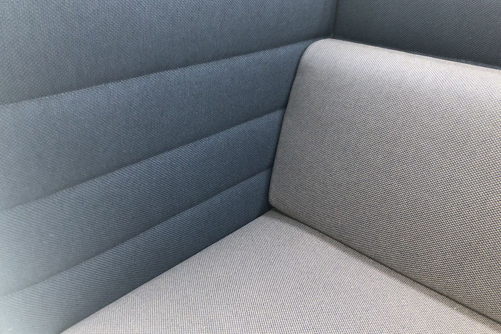ヴィトラ アルコーヴソファ 中古 Vitra Alcove sofa 2人用ソファ ハイバックソファ 中古オフィス家具 1550/900/1350の画像