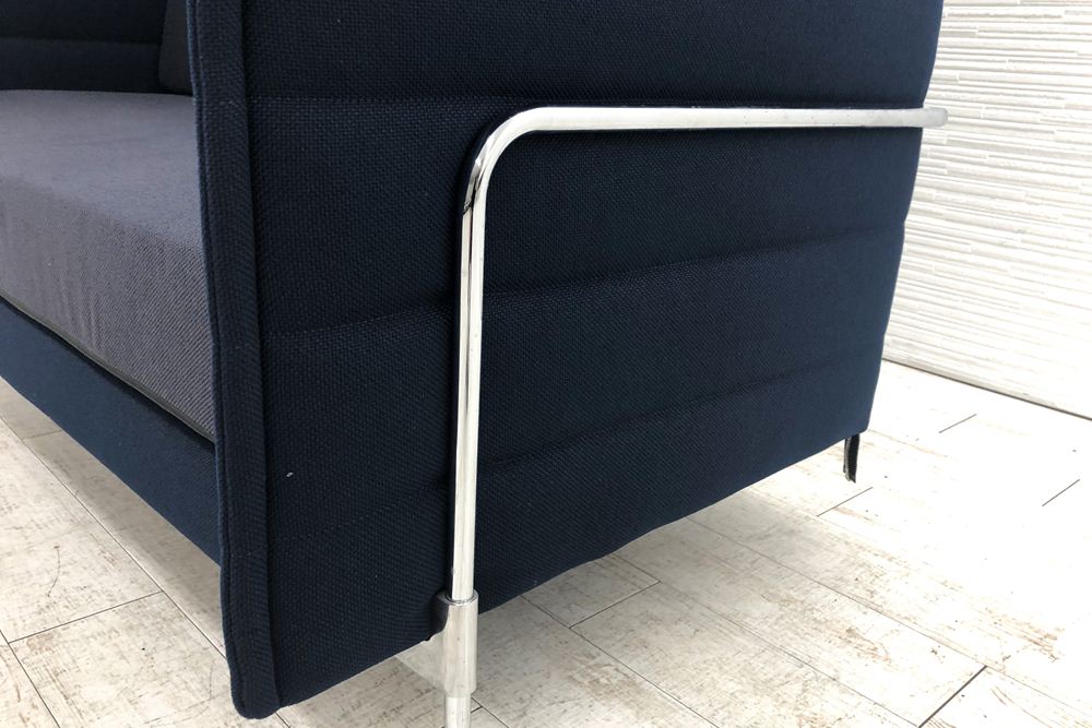 ヴィトラ アルコーヴソファ 中古 Vitra Alcove sofa 2人用ソファ ハイバックソファ 中古オフィス家具 1550/900/1350の画像