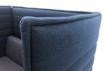 ヴィトラ アルコーヴソファ 中古 Vitra Alcove sofa 2人用ソファ ハイバックソファ 中古オフィス家具 1550/900/1350の画像