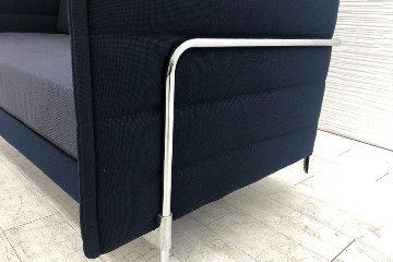 ヴィトラ アルコーヴソファ 中古 Vitra Alcove sofa 2人用ソファ ハイバックソファ 中古オフィス家具 1550/900/1350の画像