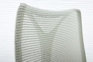 オカムラ サブリナチェア 中古 2014年製 ハイバック 可動肘 中古オフィス家具 アジャストアーム OKAMURA Sabrina ライトグレーの画像