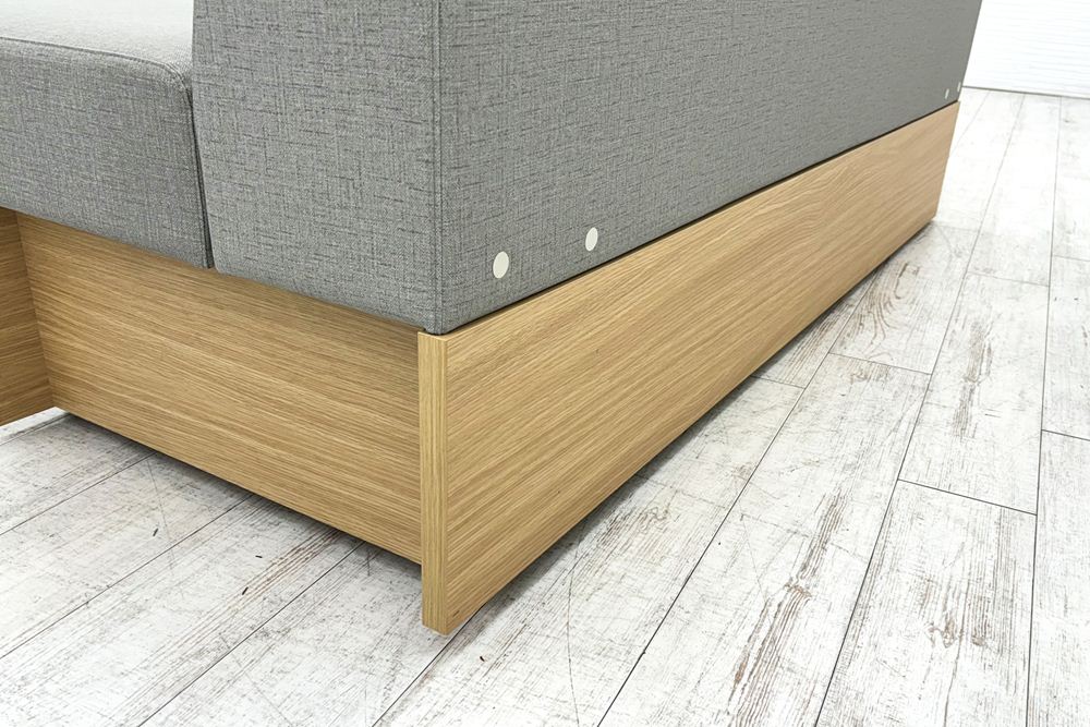 コクヨ デイズオフィス ワイヤードソファー 中古 デイズバウンダリー 3Pソファ DAYS OFFICE 中古オフィス家具 1800/750/750の画像