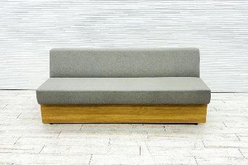 コクヨ デイズオフィス ワイヤードソファー 中古 デイズバウンダリー 3Pソファ DAYS OFFICE 中古オフィス家具 1800/750/750の画像