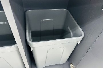 イトーキ knot Work ノットワークシリーズ 中古 ダストボックス ゴミ箱 トラッシュユニット 収納家具 中古オフィス家具 900/528/900の画像
