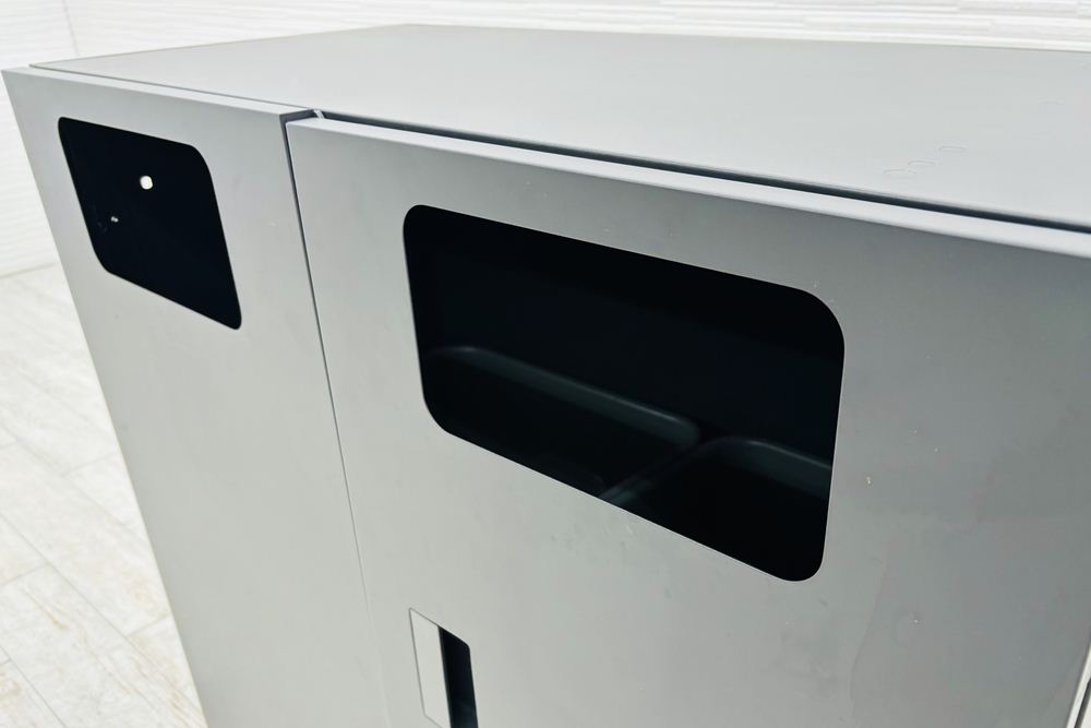 イトーキ eSシリーズ 中古 トラッシュユニット ダストボックス ゴミ箱 収納家具 エスキャビネット 中古オフィス家具 900/450/950の画像