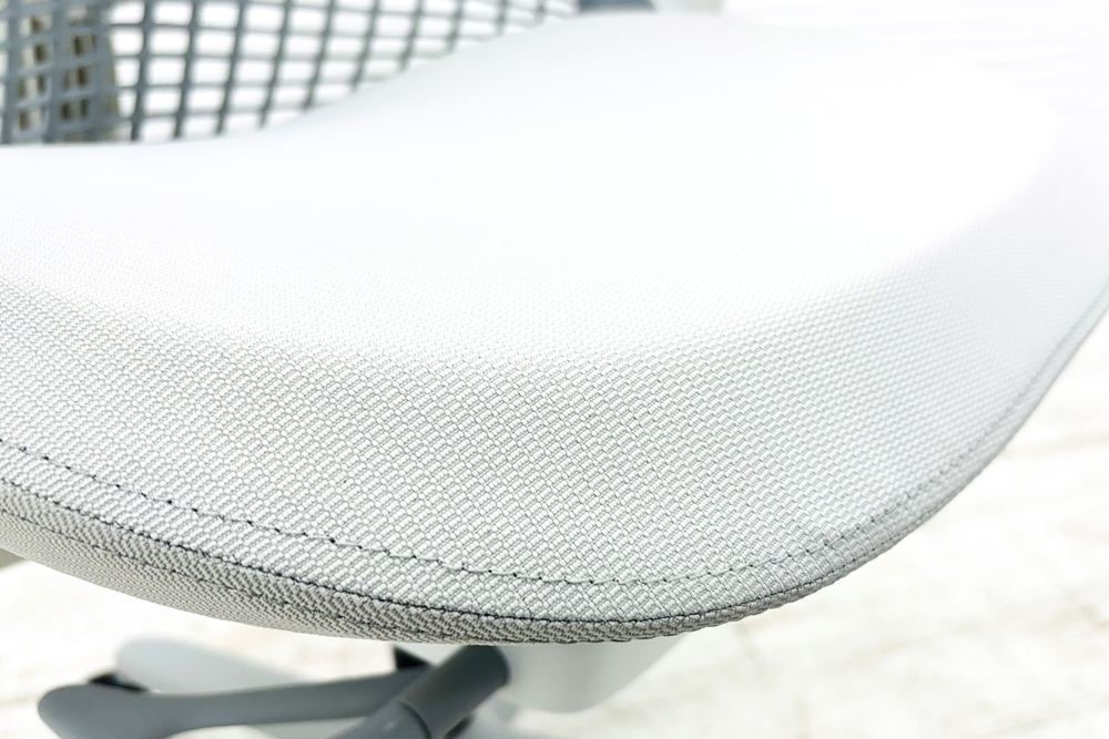 【未開封未使用品】 ハーマンミラー セイルチェア ミドルバック 中古 Herman Miller 中古オフィス家具 フルアジャスタブルアーム ランバーサポート グレーの画像