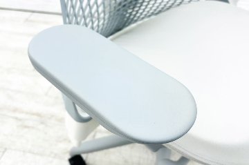 【未開封未使用品】 ハーマンミラー セイルチェア ミドルバック 中古 Herman Miller 中古オフィス家具 フルアジャスタブルアーム ランバーサポート グレーの画像