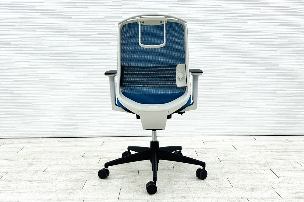 コクヨ シロッコチェア 中古 ブルー | 中古オフィス家具専門店の 