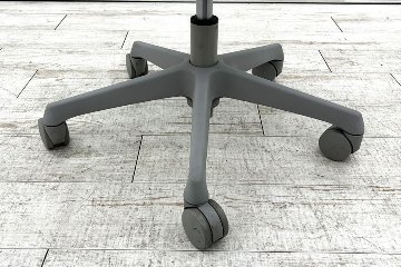 オカムラ CG-Mチェア 中古 2017年製 クッション 肘無 OKAMURA CG-M 中古オフィス家具 グレーの画像