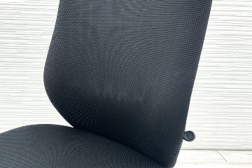 オカムラ シルフィーチェア 中古 ハイバック 肘無 OKAMURA Sylphy クッションタイプ 中古オフィス家具 ブラックの画像