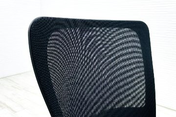ヘイワース ゾディチェア 中古 HAWORTH ゾディ 上下可動肘 中古オフィス家具 ブラック系の画像