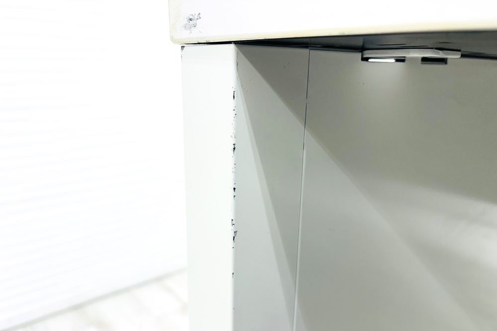 オカムラ フリーウェイ フリーアドレス 中古 幅4800mm 【両面2連4枚セット】 2400天板 中古オフィス家具 ホワイト 4800/1400/720の画像