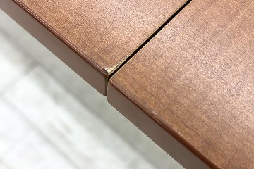 ウチダ レムナ 大型会議テーブル 中古 ミーティングテーブル 大型会議机 中古オフィス家具 ブラウン 木目 3200/1200/720の画像