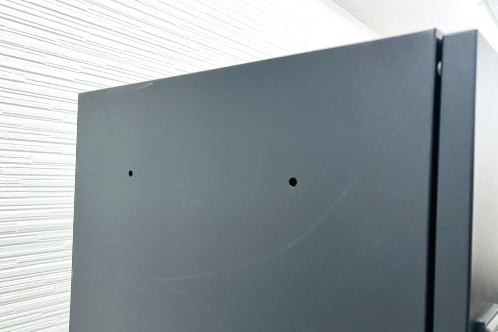 オカムラ 8人用ロッカー 中古 モバイルロッカー メール投函口 中古オフィス家具 4Z6XRY ZK25 900/450/1810 ブラックの画像