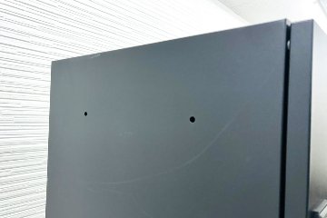 オカムラ 8人用ロッカー 中古 モバイルロッカー メール投函口 中古オフィス家具 4Z6XRY ZK25 900/450/1810 ブラックの画像