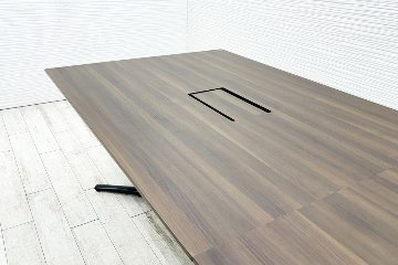 オカムラ ラティオ3 中古 RATIO 幅3200 大型会議テーブル ミーティングテーブル 中古オフィス家具 3200/1200/720の画像