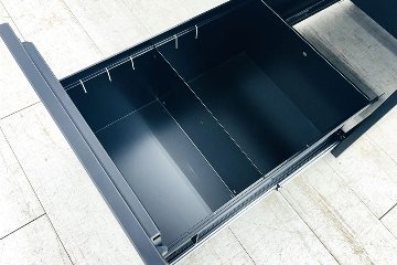 新品デスク 新品机 片袖机 片袖デスク スチールデスク 事務机 オフィスデスク 中古オフィス家具 1200/700/700 BR/BK/BKの画像