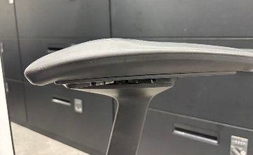 リープチェア 中古 V2 スチールケース ヘッドレスト付き Steelcase Leap 中古オフィス家具 グレーの画像