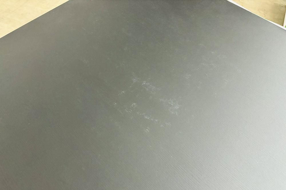 コクヨ デイズオフィス 中古 休憩室用テーブル ミーティングテーブル 中古オフィス家具 800/800/720 ブラックの画像