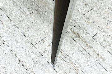 オカムラ プリシード L型デスク 中古 3段ワゴン付き エグゼクティブデスク 高級デスク 中古オフィス家具 1800/1185/720の画像