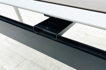 オカムラ プリシード L型デスク 中古 3段ワゴン付き エグゼクティブデスク 高級デスク 中古オフィス家具 1800/1185/720の画像
