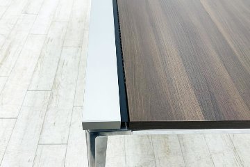 オカムラ プリシード L型デスク 中古 3段ワゴン付き エグゼクティブデスク 高級デスク 中古オフィス家具 1800/1185/720の画像
