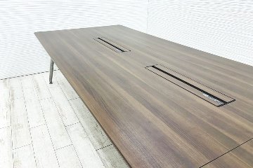 オカムラ プリシード 中古 大型会議テーブル 幅4800 ミーティングテーブル 会議机 中古オフィス家具 4800/1200/720の画像