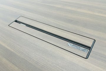 オカムラ プリシード 中古 大型会議テーブル 幅4800 ミーティングテーブル 会議机 中古オフィス家具 4800/1200/720の画像